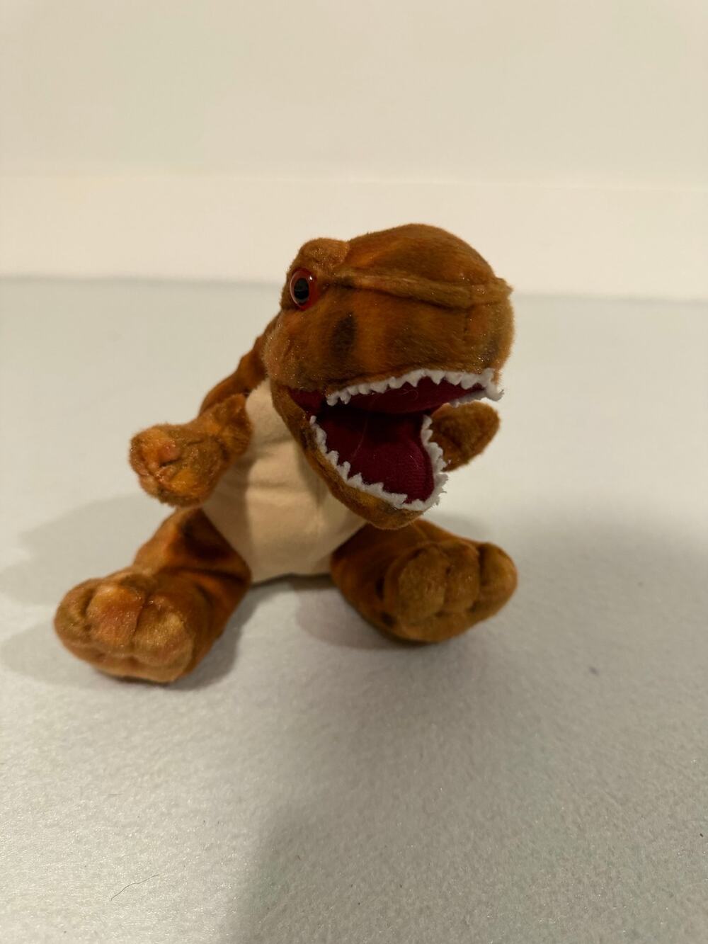 Wild Republic Dinosaur Brown Spotted T-rex Stuffed Animal Plush Toy